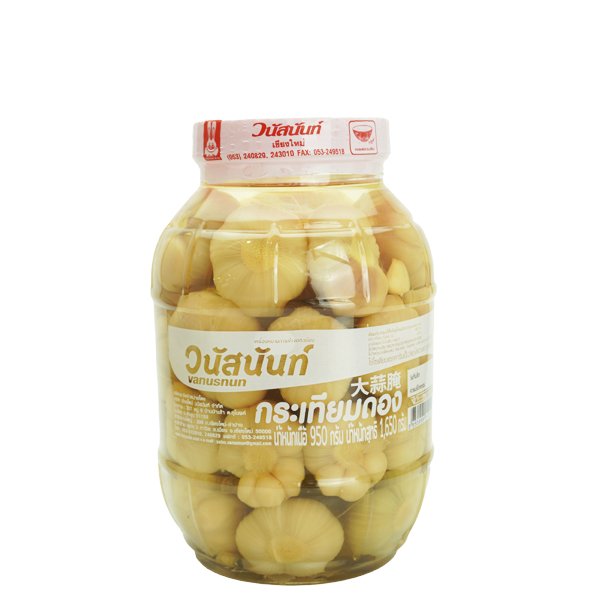 Pickled Garlic Bottles | Bottle-Preserved Garlic | vanusnun